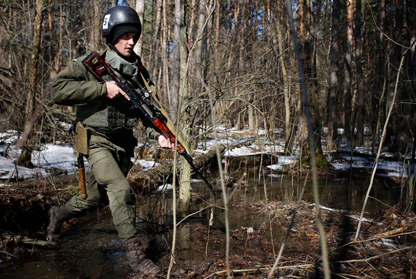 В Харькове завершились тактико-специальные учения отделений. Фото: Нцгвардия