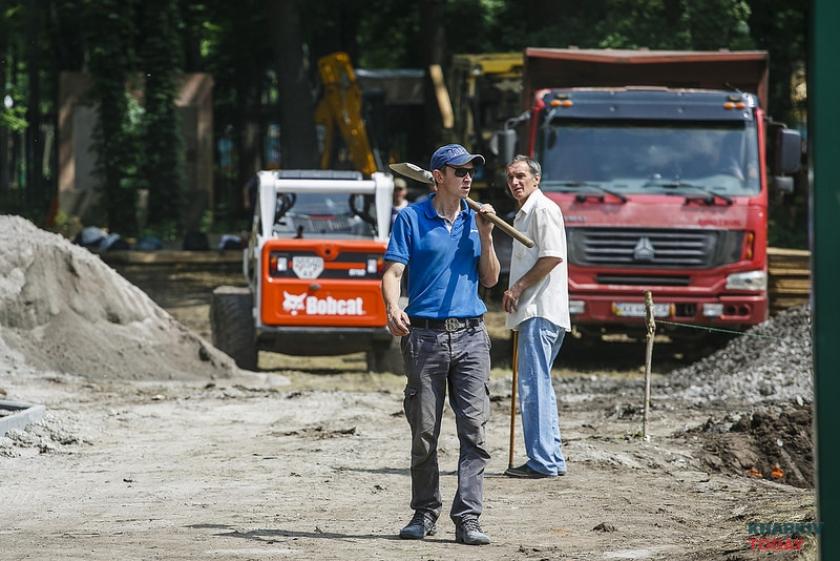 В Харькове строят ЛетоПарк. Фото: Константин Чегринский / KHARKIV Today