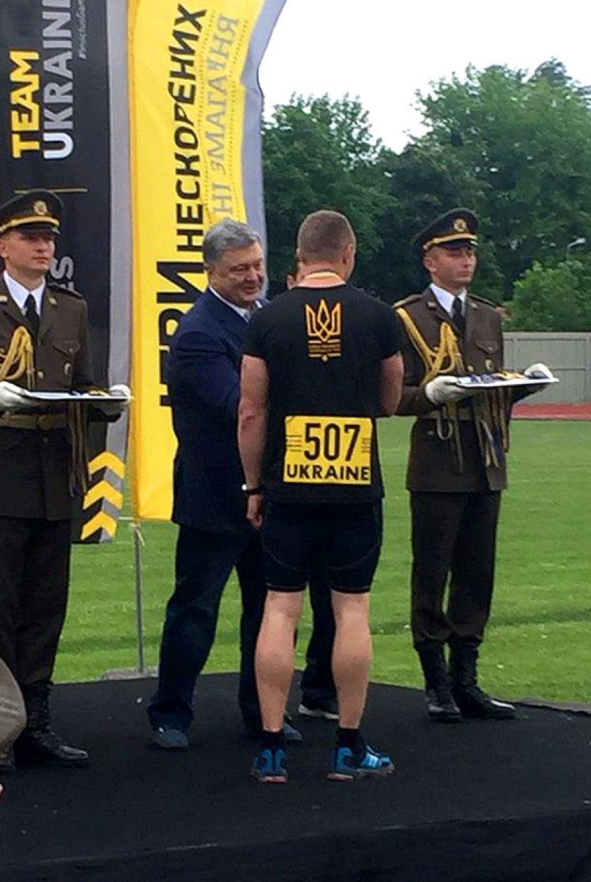 Харьковский спецназовец стал бронзовым призером "Ігор Нескорених". Фото из архива призера.