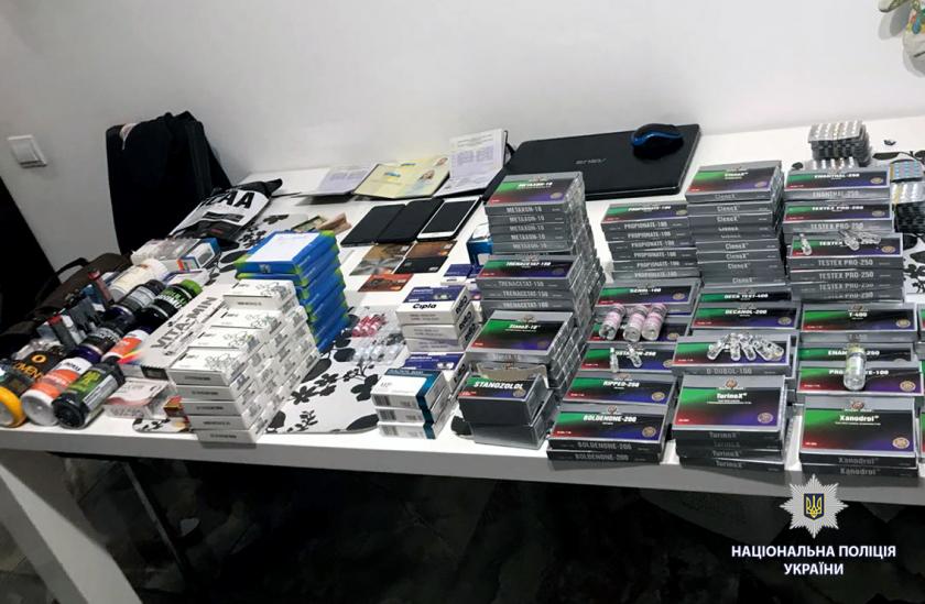 Харьковские полицейские перекрыли канал торговли стероидамХарьковские полицейские перекрыли канал торговли стероидами. Фото: ГУНПи. Фото: ГУНП