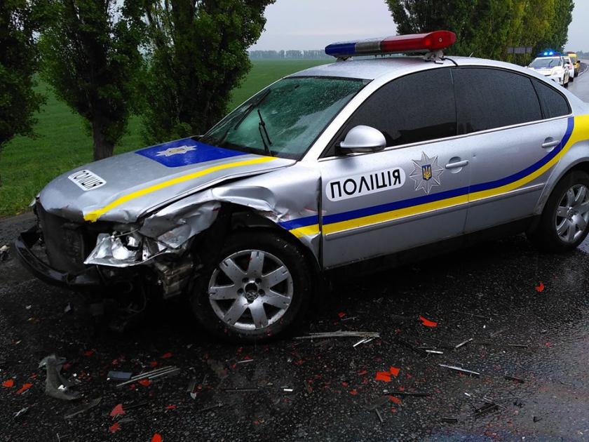 На окружной в ДТП пострадал мужчина. Фото: Надежда Тофан / facebook.com