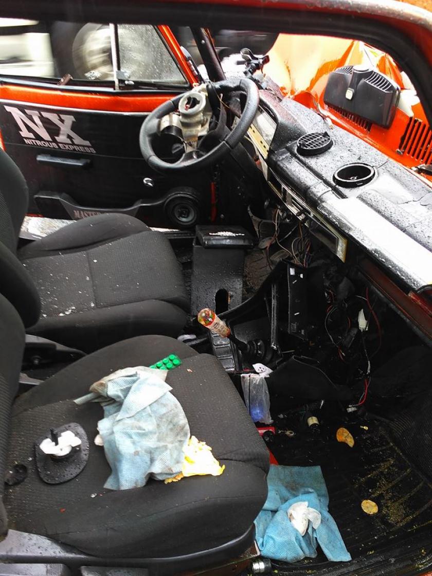 На окружной в ДТП пострадал мужчина. Фото: Надежда Тофан / facebook.com