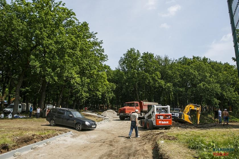 В Харькове строят ЛетоПарк. Фото: Константин Чегринский / KHARKIV Today