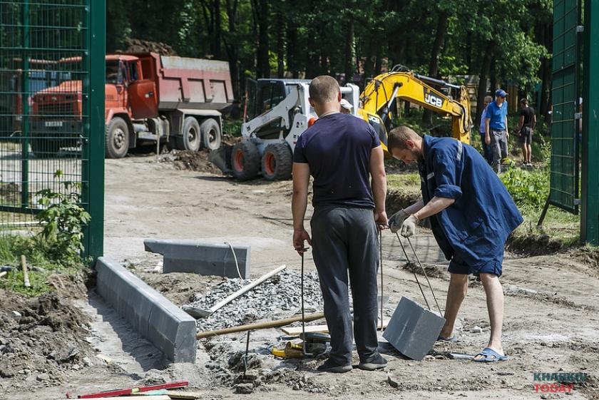 В Харькове строят ЛетоПарк. Фото: Константин Чегринский / KHARKIV Today