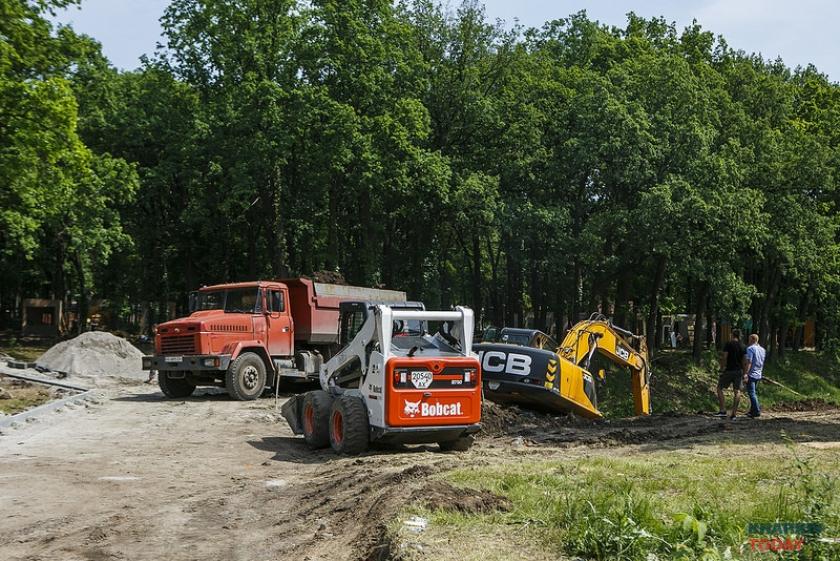 В Харькове строят ЛетоПарк. Фото: Константин Чегринский / KHARKIV Today