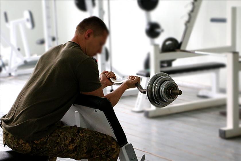 Харьковский спецназовец стал бронзовым призером "Ігор Нескорених". Фото из архива призера.