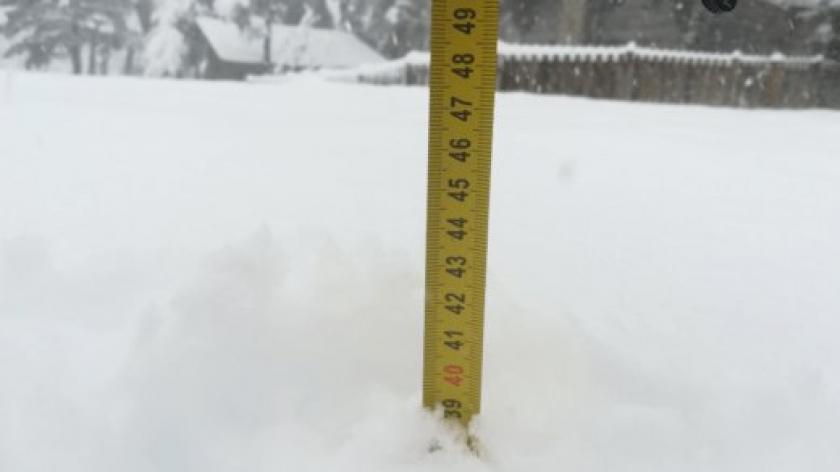 Францию накрыли мощные снегопады. Фото: twitter.com