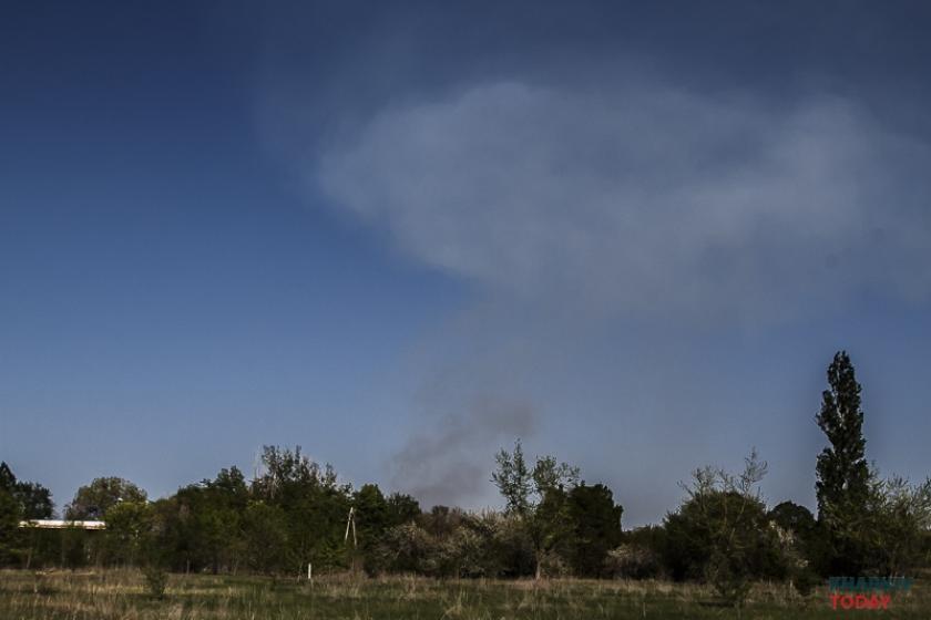 В Балаклее вновь прозвучали взрывы снарядов. Фото: Константи Чегринский/ KHARKIV Today