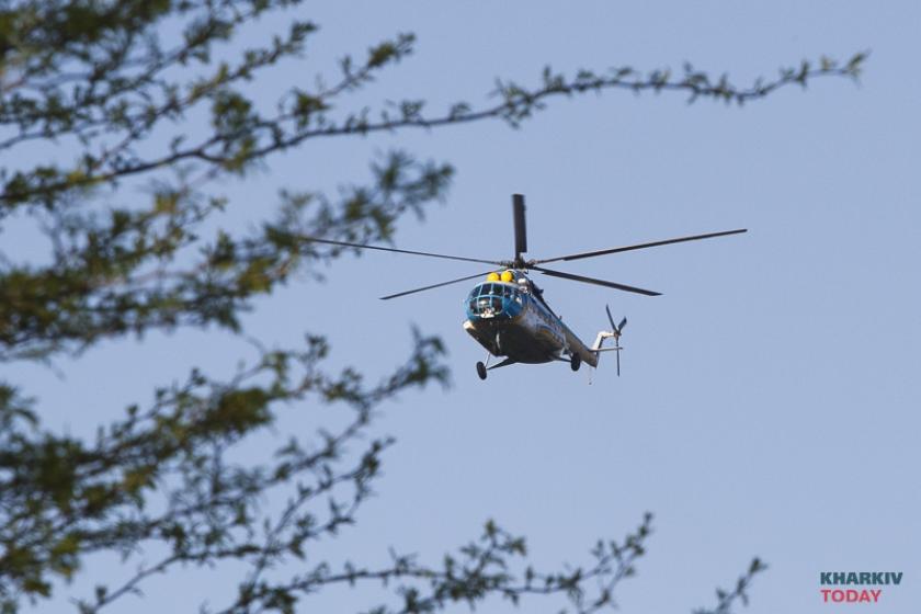 В Балаклее спустя сутки после пожара еще слышны одиночные взрывы. Фото: Константин Чегрниский / KHARKIV Today