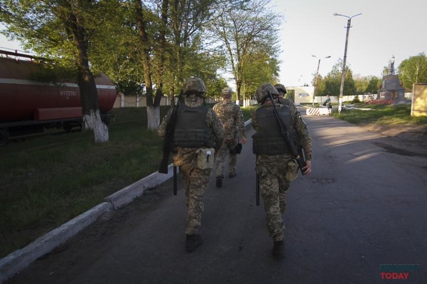 В Балаклее раотают пешие патрули.