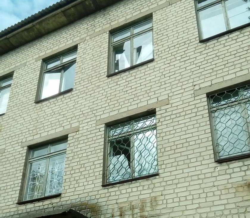 Боевики обстреляли Торецк. Фото: ГСЧС