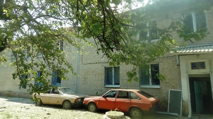 Боевики обстреляли Торецк. Фото: ГСЧС