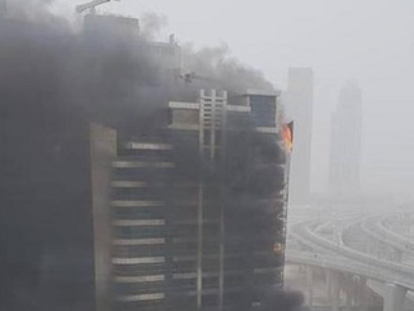 В Дубае произошел пожар в небоскребе. Фото: соцсети