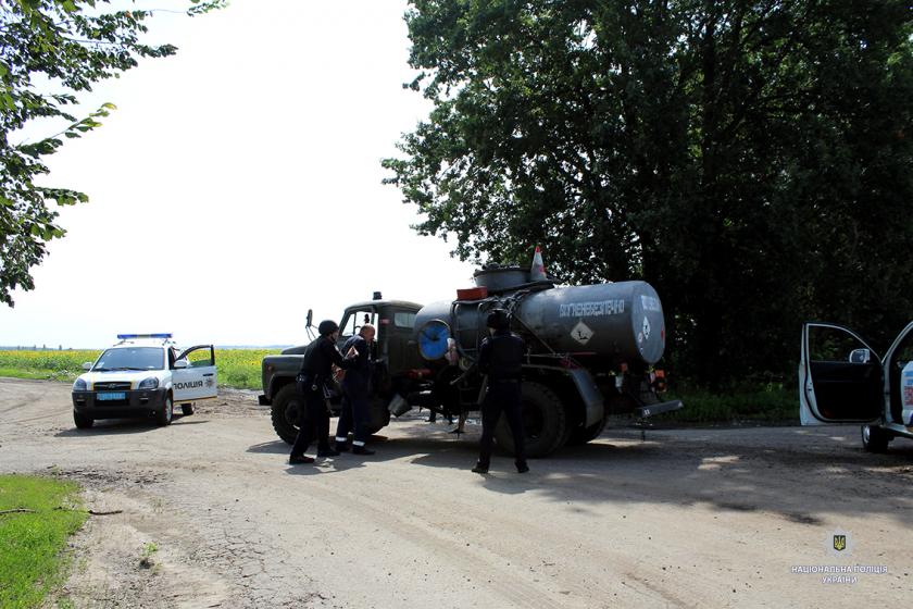 Силовики провели учения. Фото: ГУНП