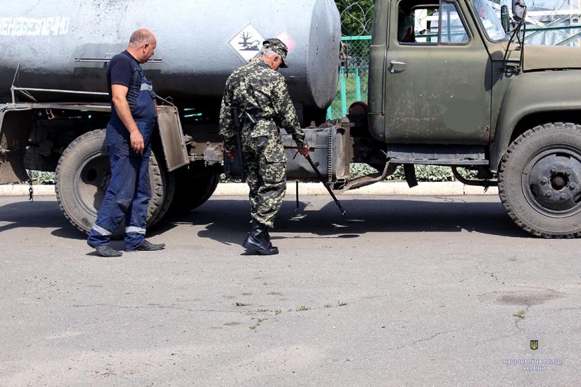 Силовики провели учения. Фото: ГУНП