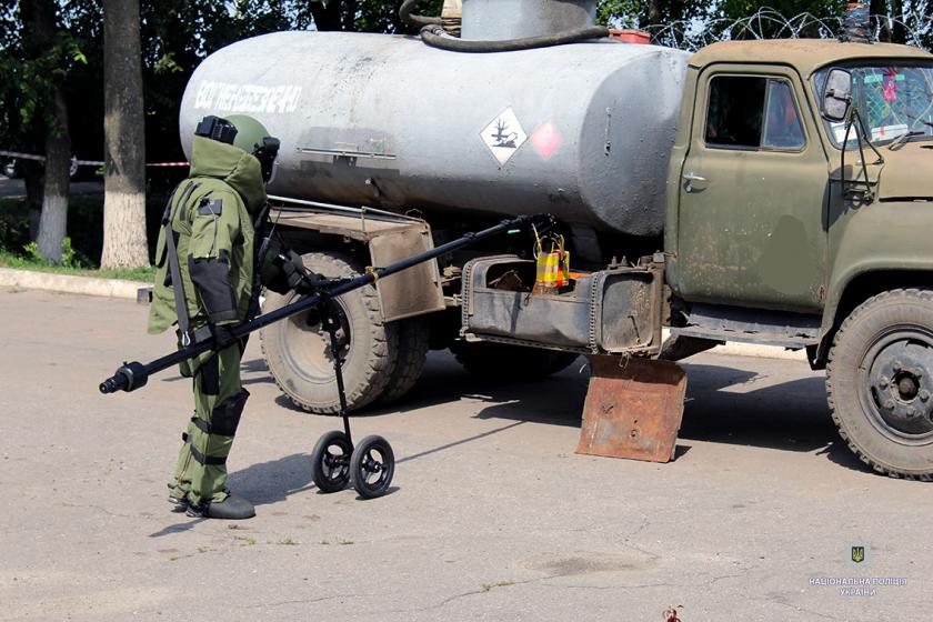 Силовики провели учения. Фото: ГУНПСиловики провели учения. Фото: ГУНП