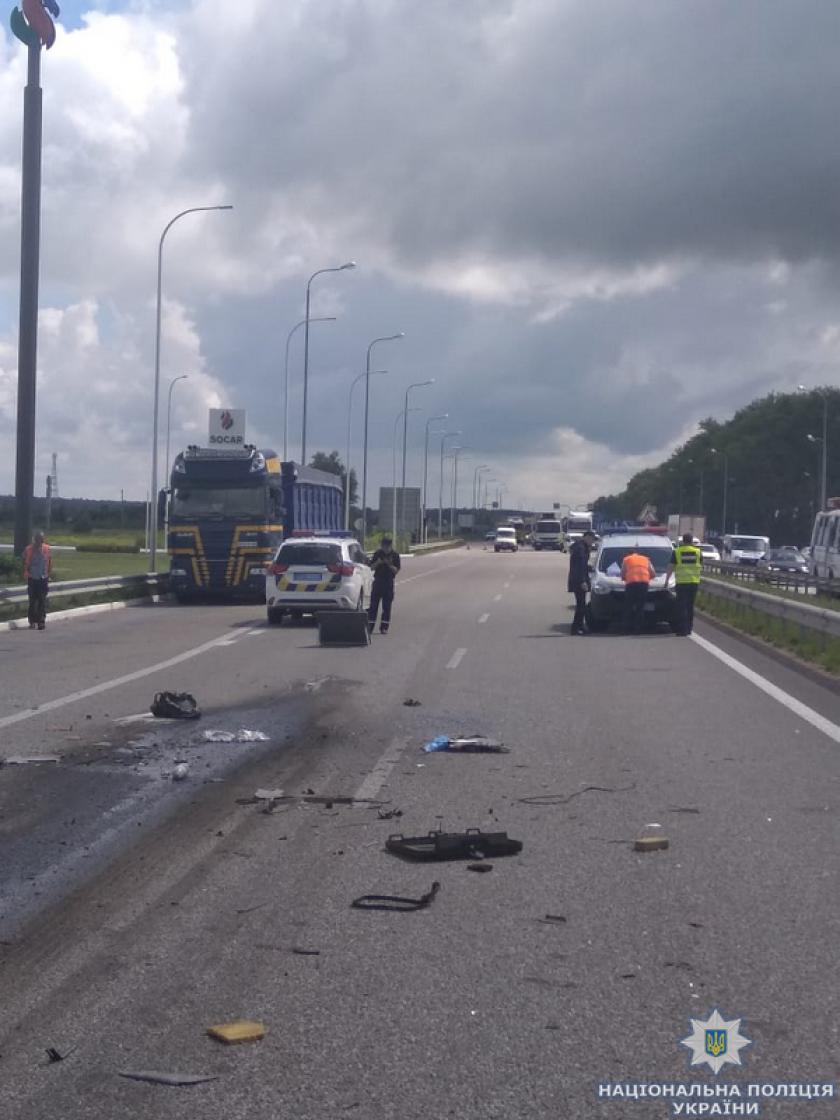 В ДТП в Житомирской области погибли 10 человек. Фото: Нацполиция