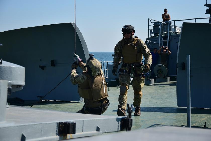 Украинско-американские учения "Си-Бриз 2018". Фото: Госпогранслужба