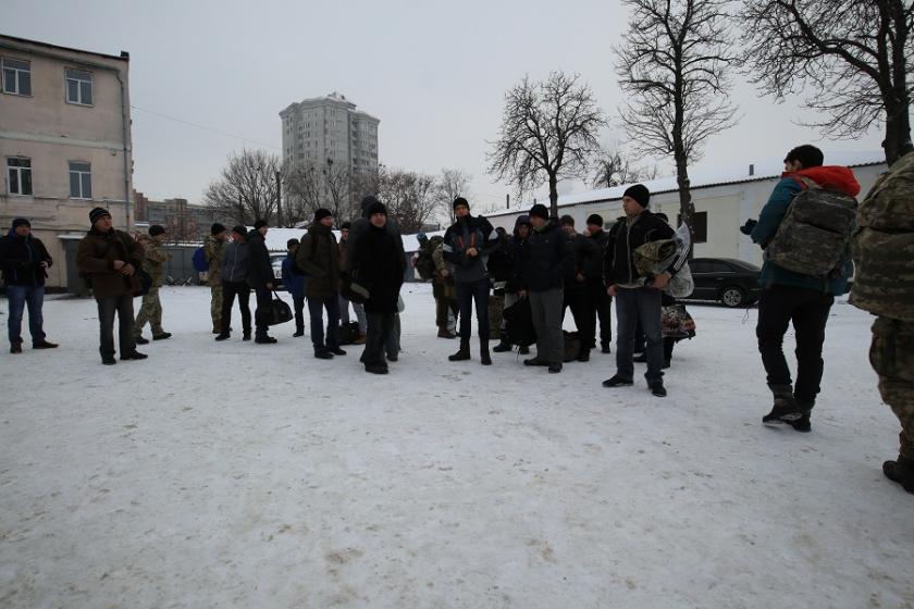 В Харьковской области формируют группы военных-резервистов