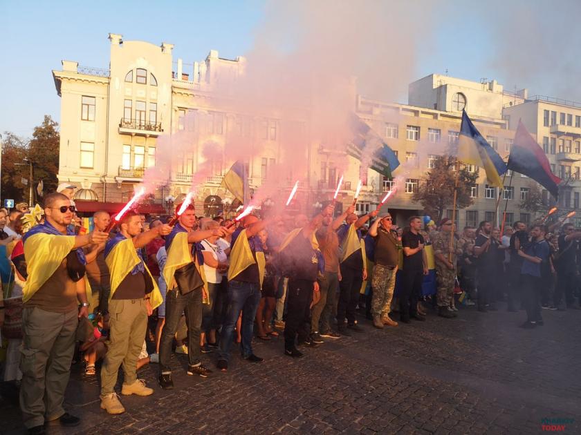 Марш Независимости. Фото: Сергей Козлов KHARKIV Today
