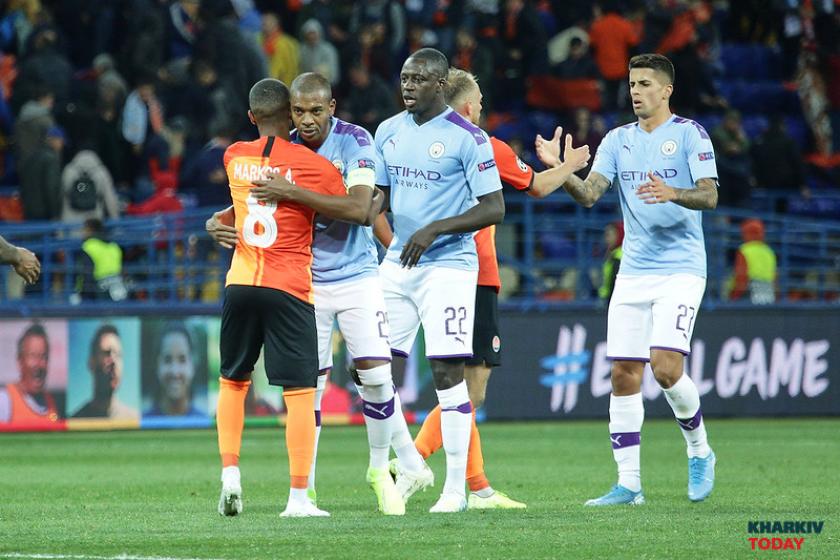 "Шахтер" - "Манчестер Сити" на стадионе "Металлист". Фото: Сергей Козлов / KHARKIV Today