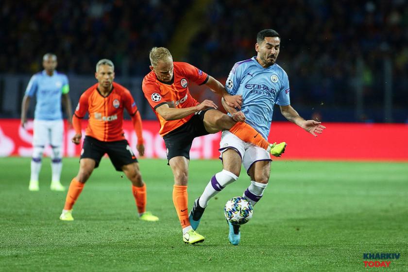 "Шахтер" - "Манчестер Сити" на стадионе "Металлист". Фото: Сергей Козлов / KHARKIV Today