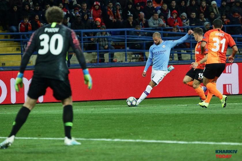 "Шахтер" - "Манчестер Сити" на стадионе "Металлист". Фото: Сергей Козлов / KHARKIV Today