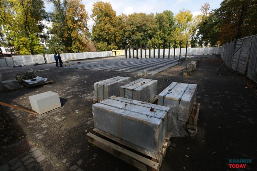 памятник воинам АТО. Фото: Сергей Козлов / KHARKIV Today