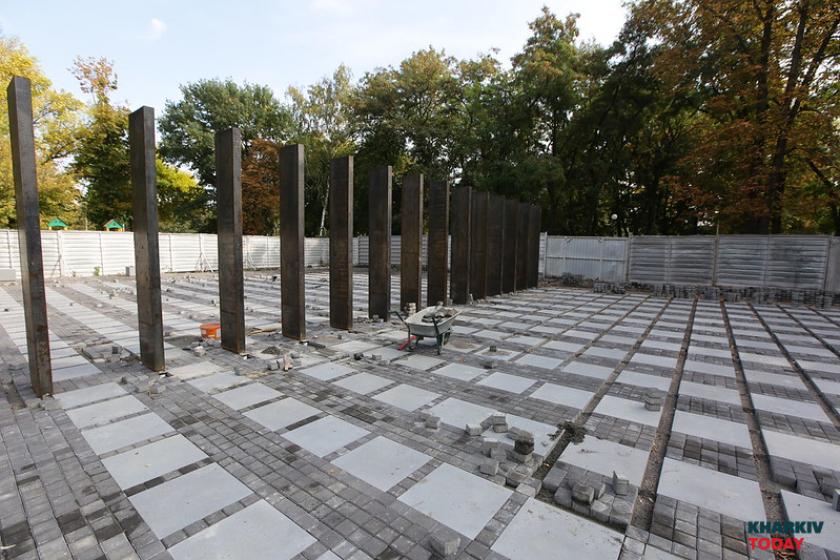 памятник воинам АТО. Фото: Сергей Козлов / KHARKIV Today