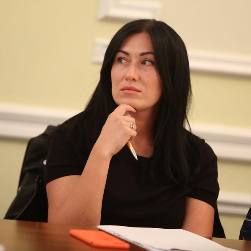 Кинзбурская в Раде. Фото: Instagram/ sluganarodu.kinzburska.171 Кинзбурская в Раде. Фото: Instagram/ sluganarodu.kinzburska.171