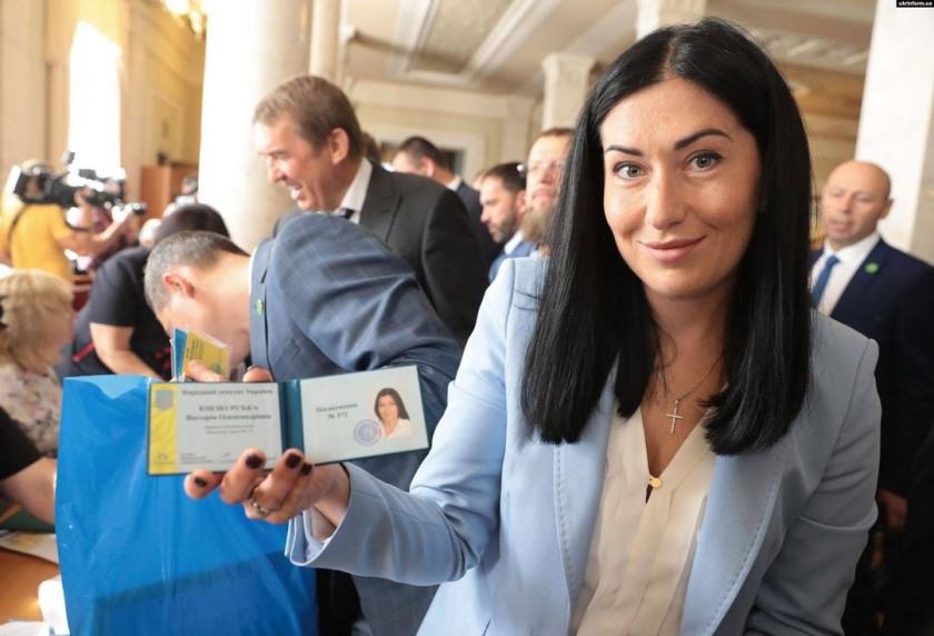 Кинзбурская в Раде. Фото: Instagram/ sluganarodu.kinzburska.171 Кинзбурская в Раде. Фото: Instagram/ sluganarodu.kinzburska.171