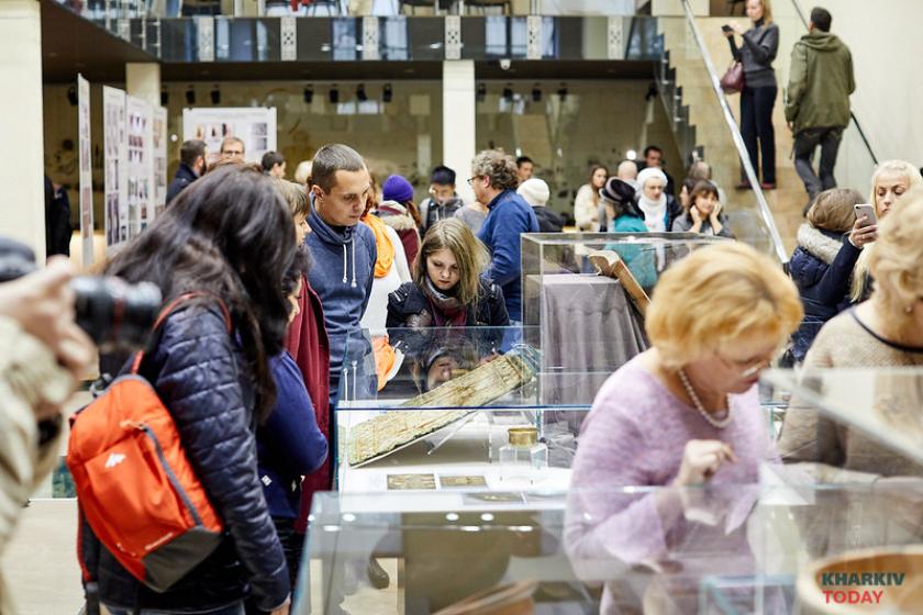 выставка музей археологии. Фото: Сергей Козлов / KHARKIV Today