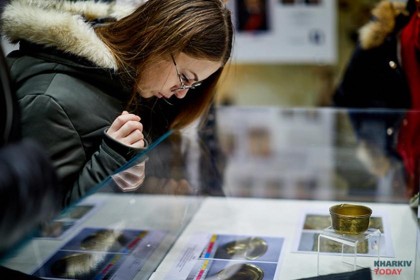 выставка музей археологии. Фото: Сергей Козлов / KHARKIV Today выставка музей археологии. Фото: Сергей Козлов / KHARKIV Today