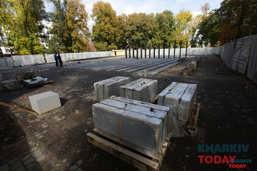 памятник воинам АТО. Фото: Сергей Козлов / KHARKIV Today