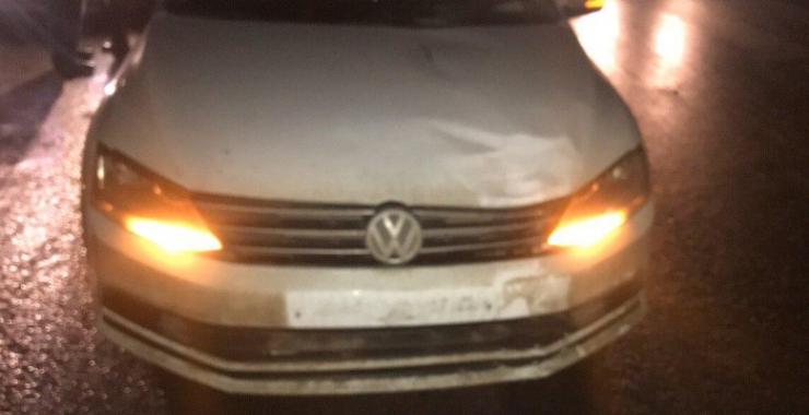 На Клочковской белый "Volkswagen" сбил женщину. Фото: ГУ НП в Харьковской области