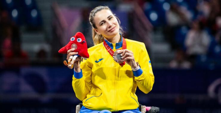 Харківська спортсменка виборола другу медаль на Паралімпіаді-2024