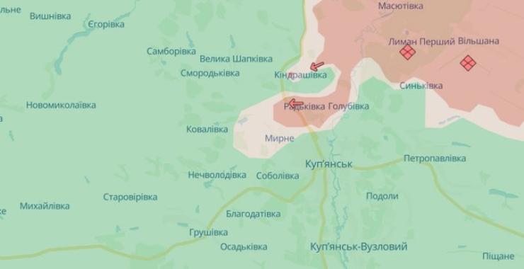 Росіяни пробують заходити і закріплюватися у Куп'янську