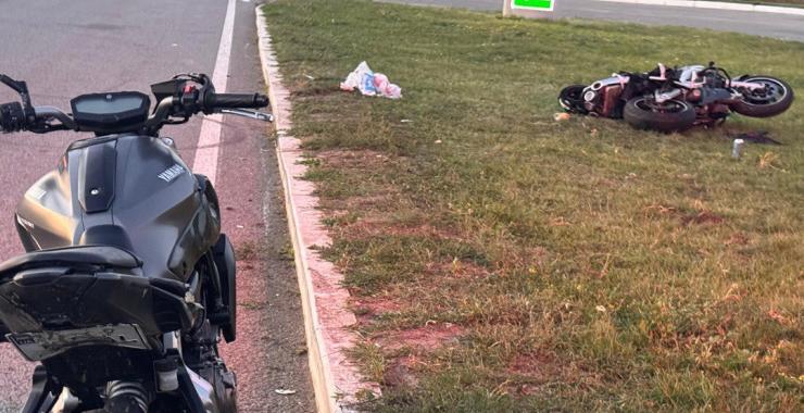 У Харкові під час перегонів мотоцикли знесли "уболівальників"