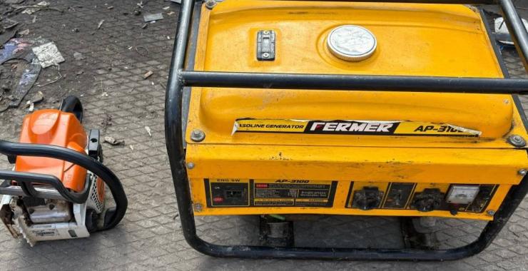 Житель Харківської області вкрав прибудинковий генератор