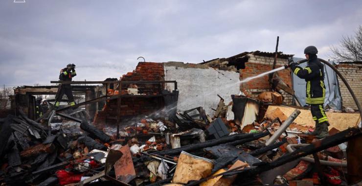 Неподалік Харкова загасили пожежу після російського обстрілу