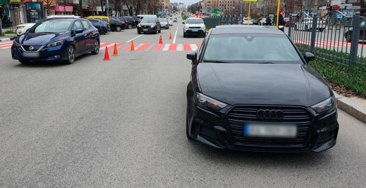 У центрі Харкова сталася аварія на пішохідному переході