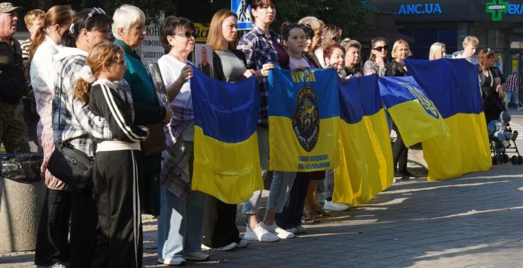 У громаді на Харківщині провели акцію на підтримку полонених і зниклих безвісти