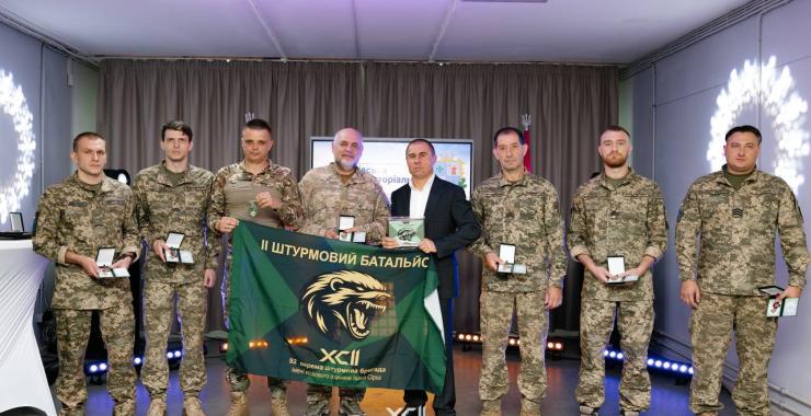 Бійців харківської бригади відзначили за звільнення Дергачівщини