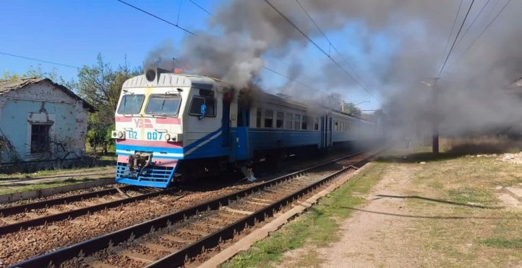 Росіяни атакували потяг на Харківщині — поранені пасажири