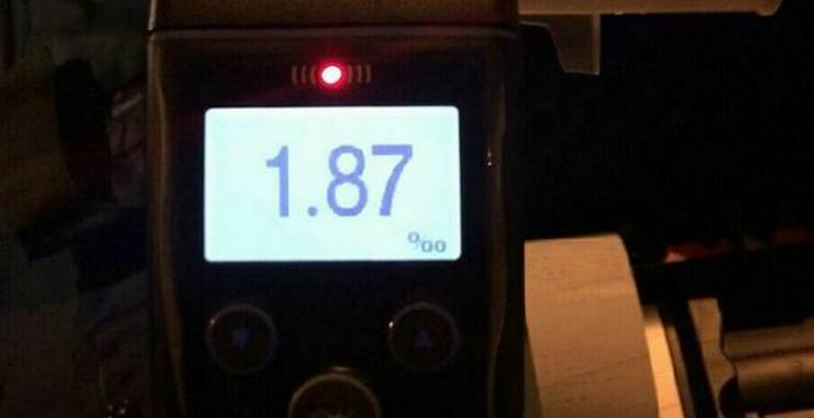 Патрульные за полгода задержали 1700 пьяных водителей.