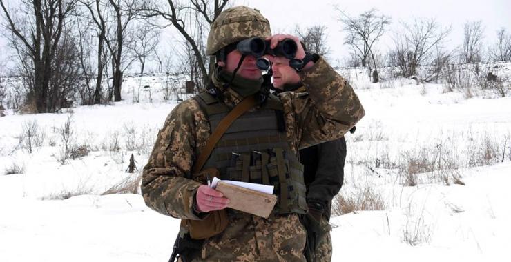 На Донбассе 38 обстрелов.