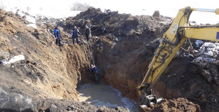 В Лозовой новые аварии на водомагистралях.