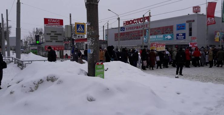 перекрыли Московский проспект