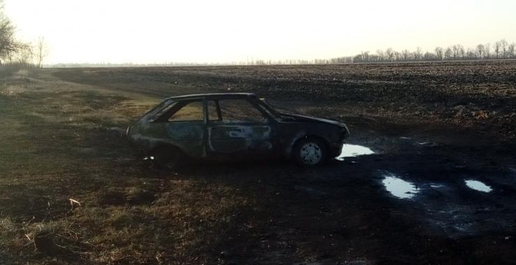 В Харьковской области мужчина сгорел в своем автомобиле. Фото: ГСЧС