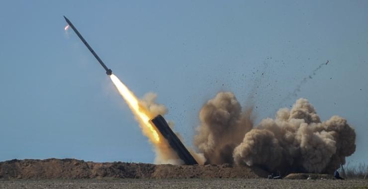 Украина проводит испытания ракетного комплекса "Ольха". Фото: СНБО